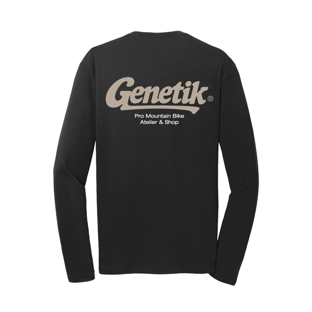 Jersey Long Sleeve Genetik Workshop - Black - Genetik Sport