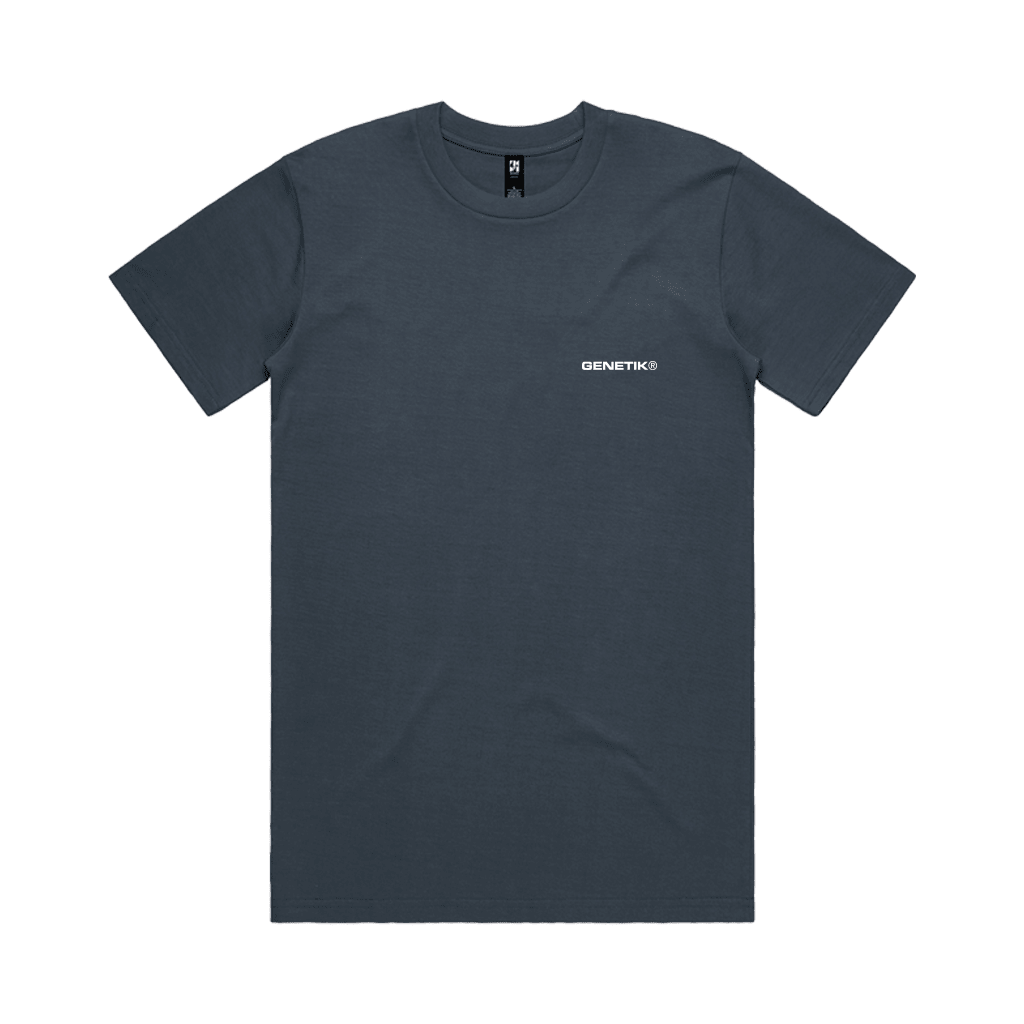 T-Shirt Genetik Chase The Loam - Petrol Blue - Genetik Sport
