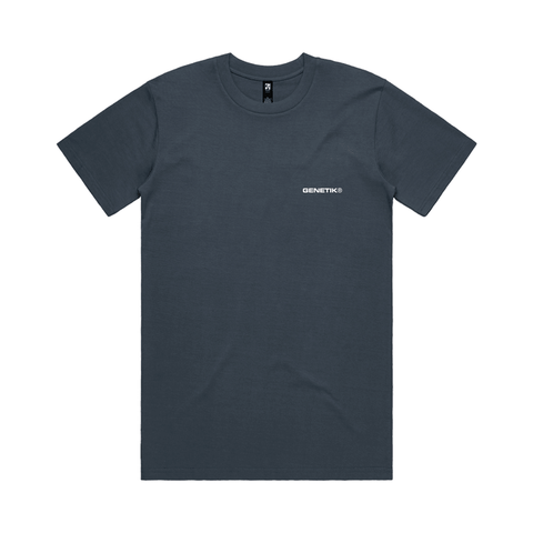 T-Shirt Genetik Chase The Loam - Petrol Blue - Genetik Sport