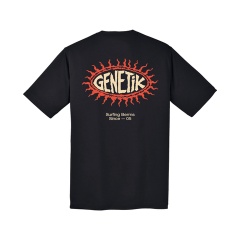 Youth Jersey Genetik Surfing Berms - Black - Genetik Sport