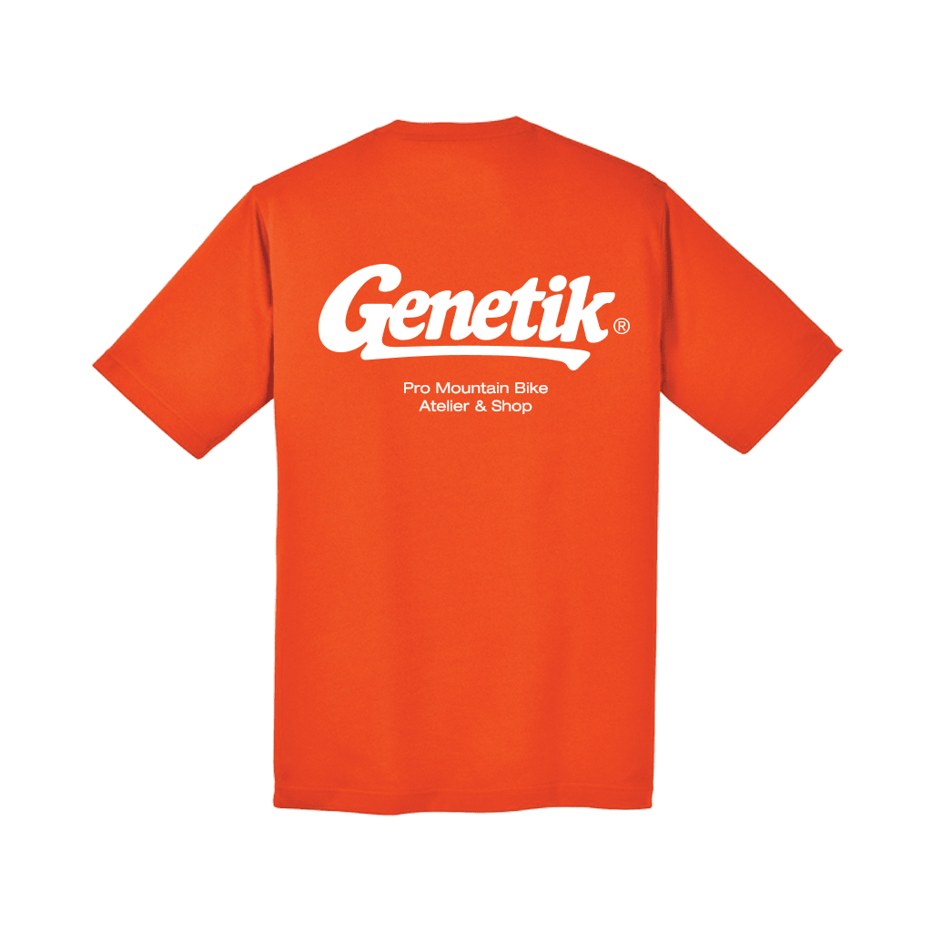 Youth Jersey Genetik Workshop - Orange - Genetik Sport