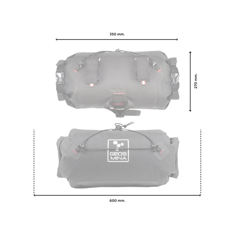 Geosmina Handlebar Bag - Genetik Sport