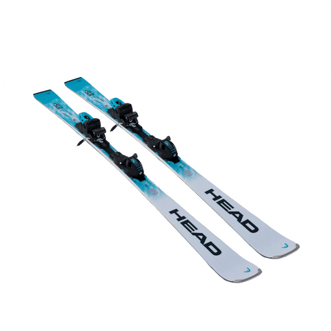 Skis Head WC Rebels e.SLR LYT-PR + PR 11 GW - White/Black - Genetik Sport