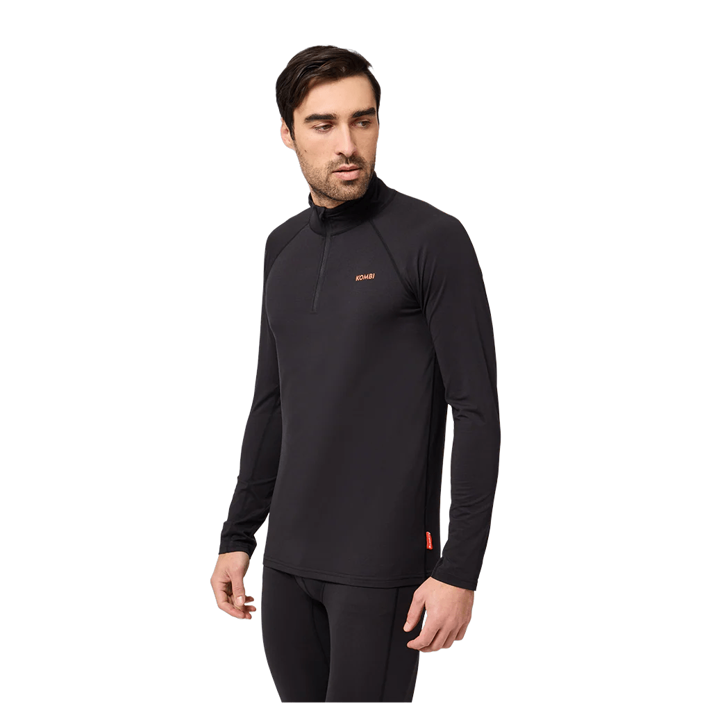 Baselayer Kombi Redheat Extreme Zip - Black - Genetik Sport