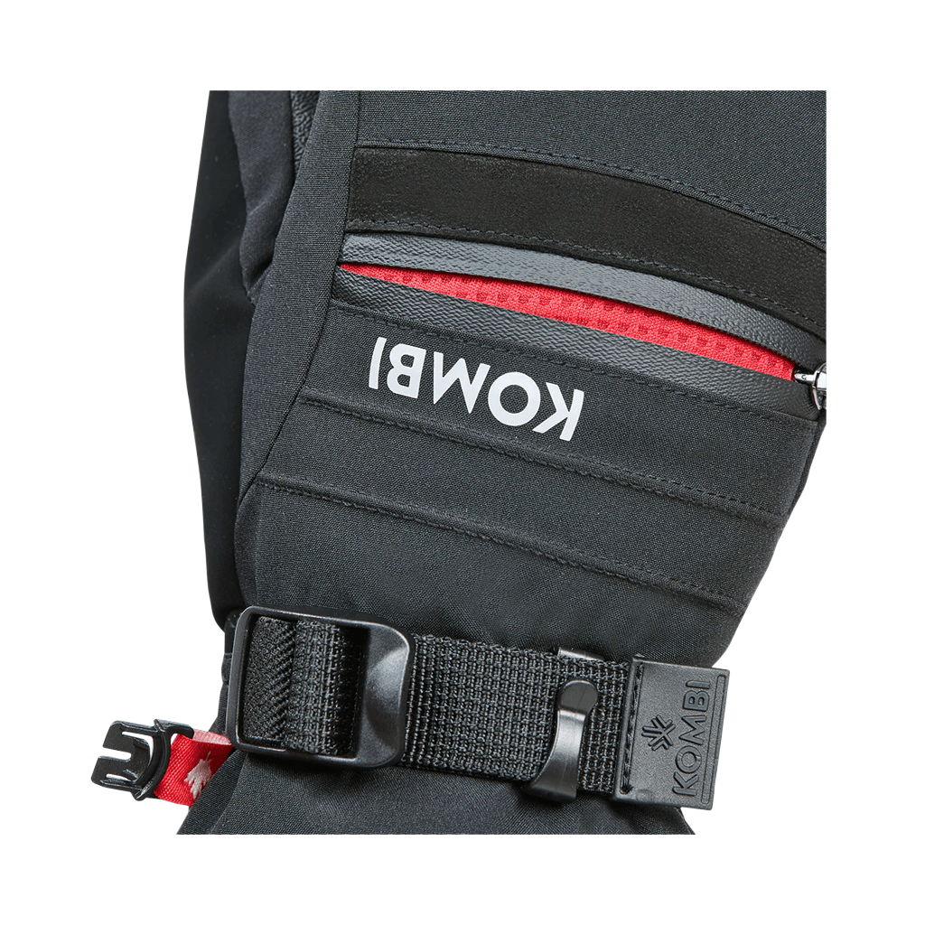 Mitts Junior Kombi Storm Rider - Black - Genetik Sport