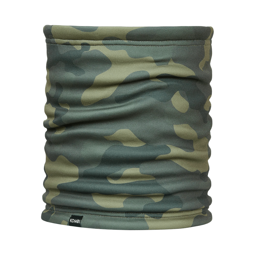 Neckwarmer Reversible Kombi Cozy Fleece - Light Khaki - Genetik Sport