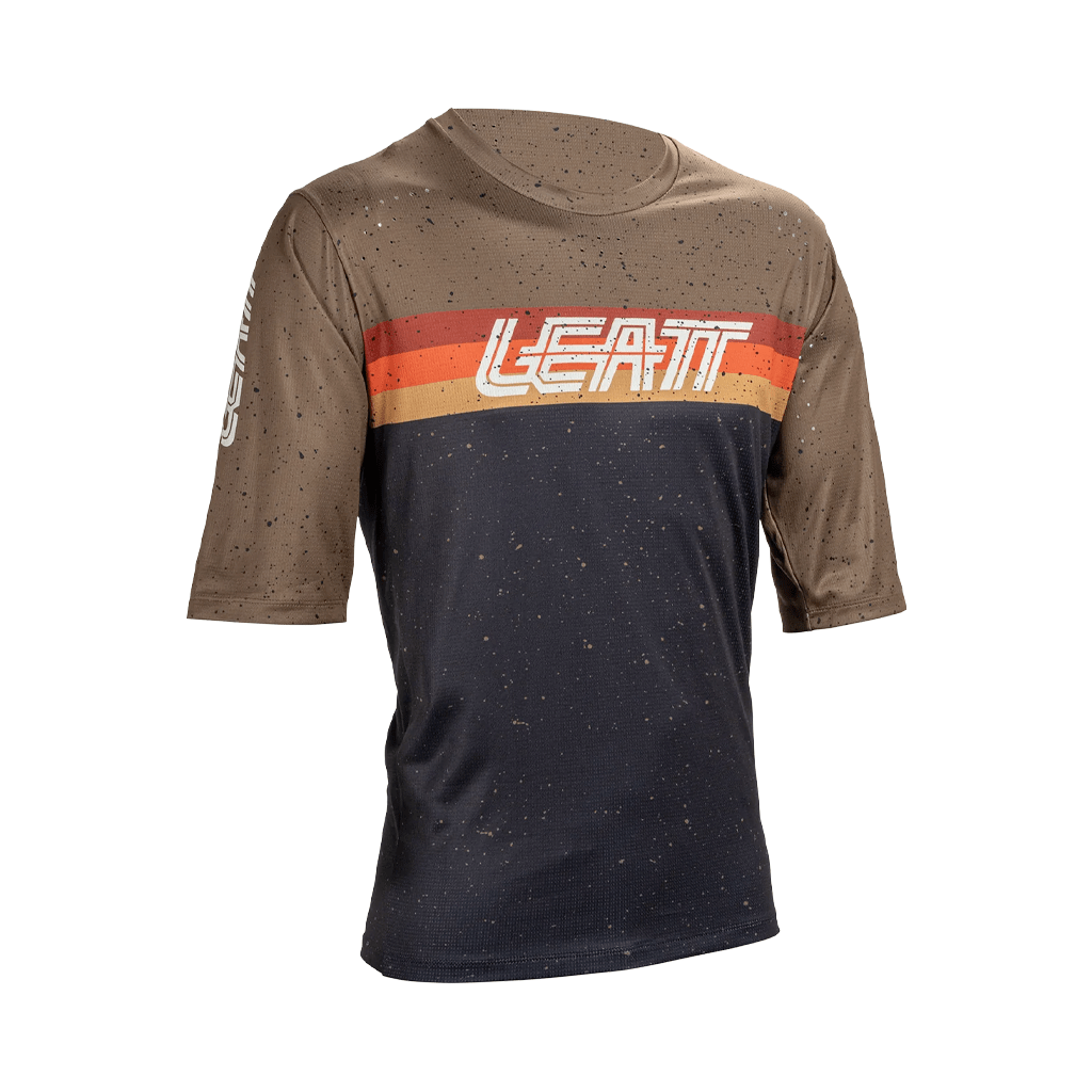 Jersey Leatt Mens Enduro 3.0 SS - Black - Genetik Sport