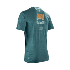 Jersey Leatt Mens MTB Gravity 1.0 SS - Teal - Genetik Sport