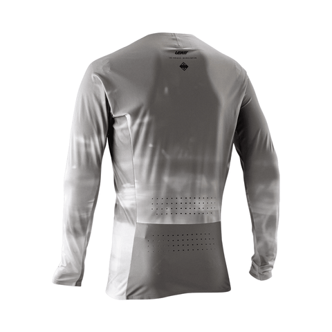 Jersey Leatt Mens MTB Gravity 5.0 LS - Granite/Gray - Genetik Sport