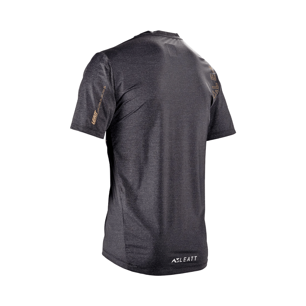 Jersey Leatt MTB Trail 1.0 X - Flow - Black - Genetik Sport