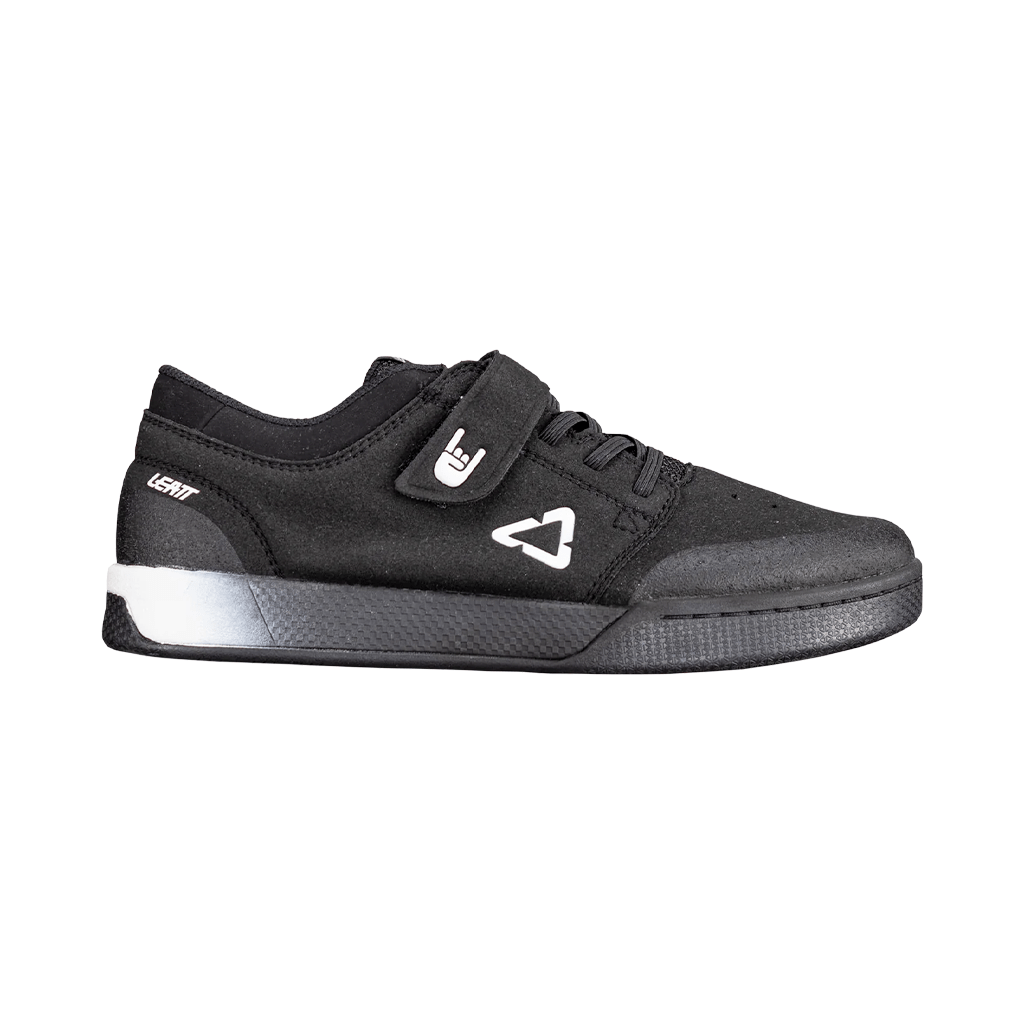 Shoes Leatt Youth Flat 2.0 - Black - Genetik Sport