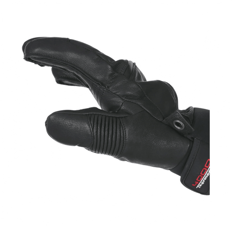 Gloves Level Off Piste Leather - Black - Genetik Sport