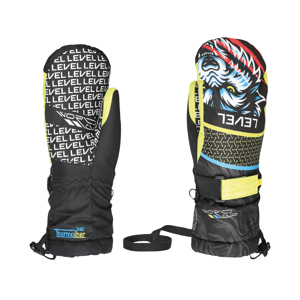 Mitts Level Junior - Ninja Black - Genetik Sport