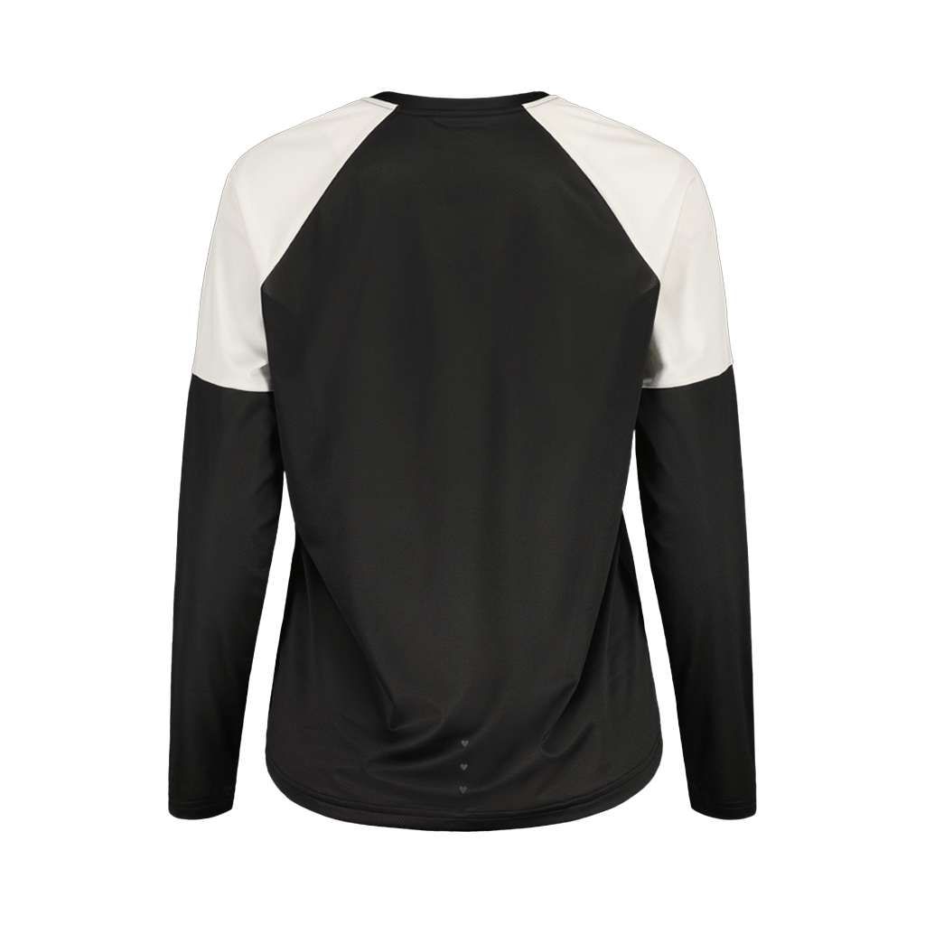 Jersey Maloja Womens WolgaM LS - Deep Black Multi - Genetik Sport