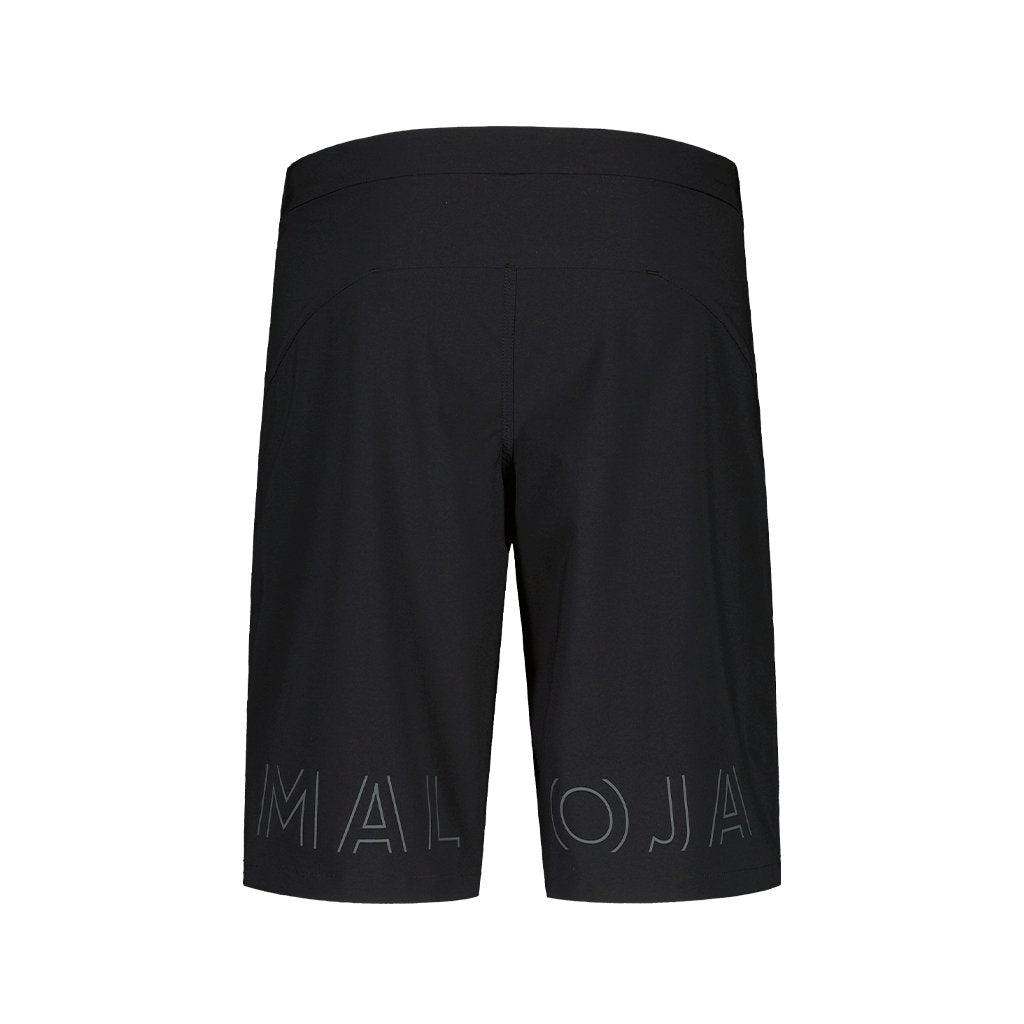 Shorts Maloja Mens GallasM - Deep Black - Genetik Sport