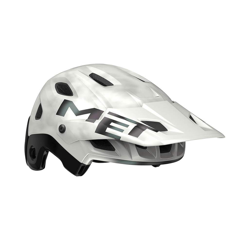 Helmet MET Parachute MCR MIPS - White Iridescent Matte - Genetik Sport
