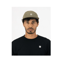 Cap Mons Royale Five Panel Ridgeline - Olive - Genetik Sport