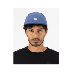 Cap Mons Royale Five Panel Ridgeline - Steel Blue - Genetik Sport