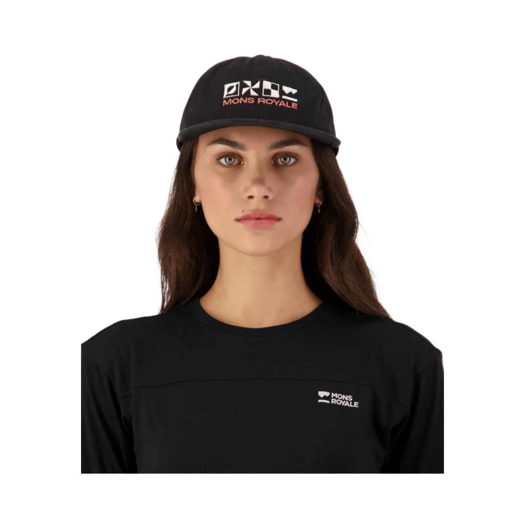 Cap Mons Royale Six Panel Roam - Vintage Black - Genetik Sport