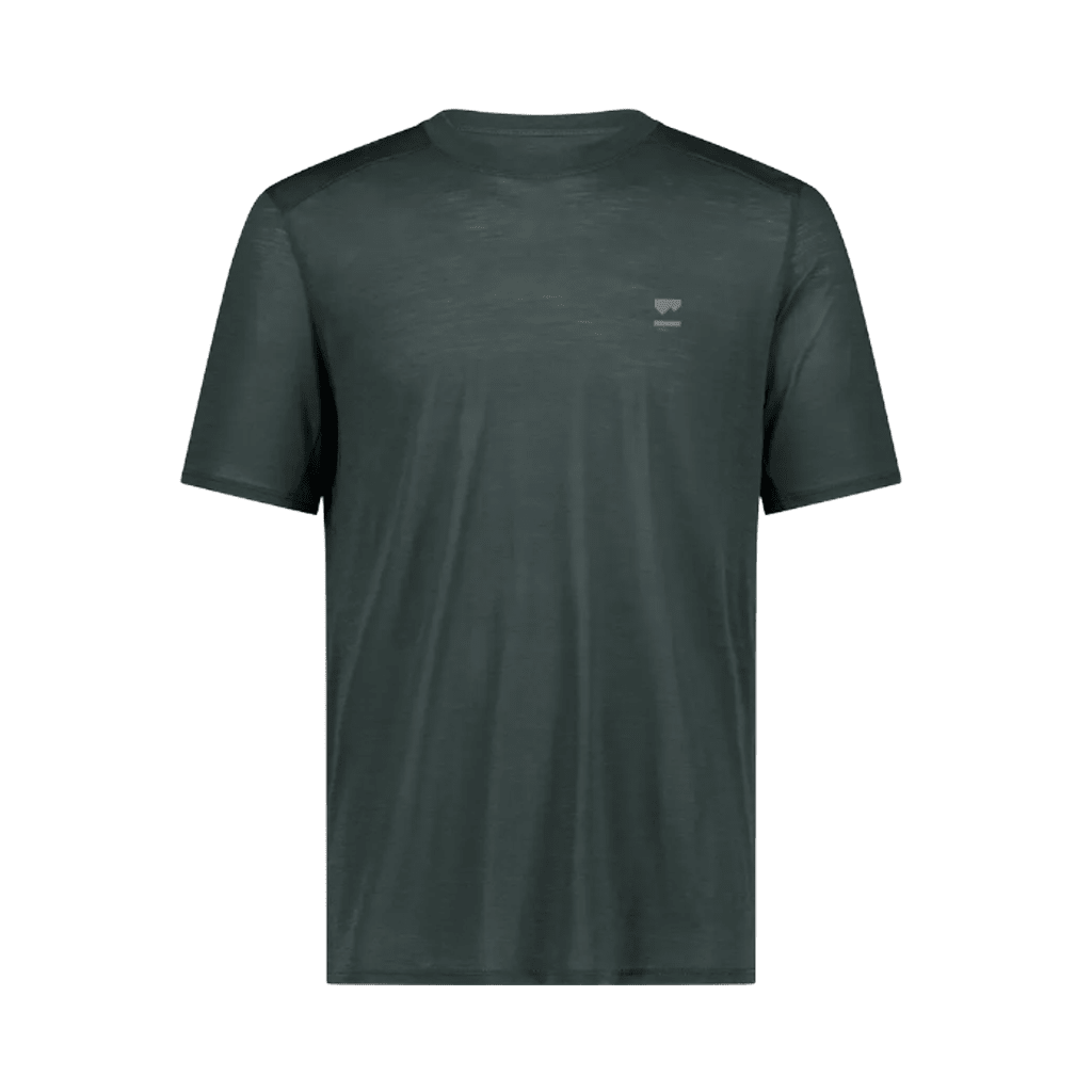Jersey Mons Royale Mens Aero Ultralight Merino SS - Dark Cypress - Genetik Sport