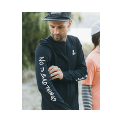 Jersey Mons Royale Mens Icon Merino Classic LS MR Rad - Black - Genetik Sport