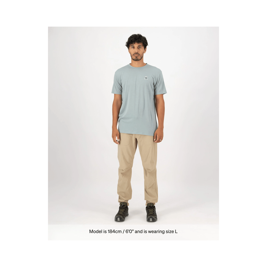 Jersey Mons Royale Mens Icon Merino Classic SS Rad Things - Dew - Genetik Sport