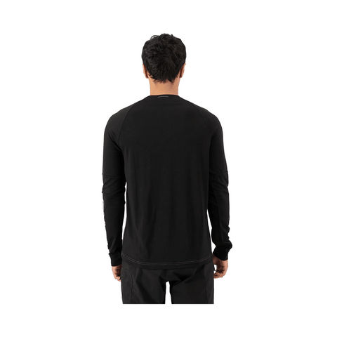 Jersey Mons Royale Mens Tarn Bike Wind Lock Up LS - Fern/Black - Genetik Sport