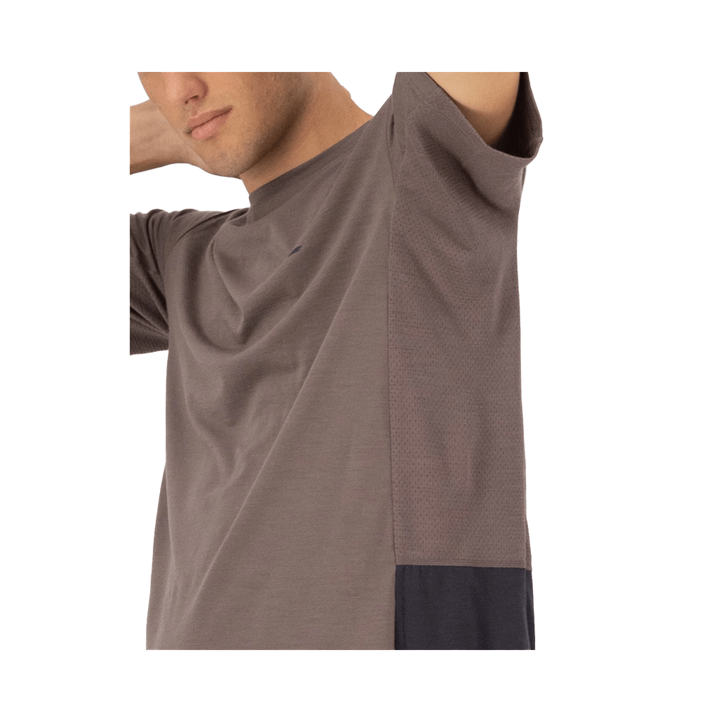 Jersey Mons Royale Mens Tarn Merino SS - Iron 9 - Genetik Sport