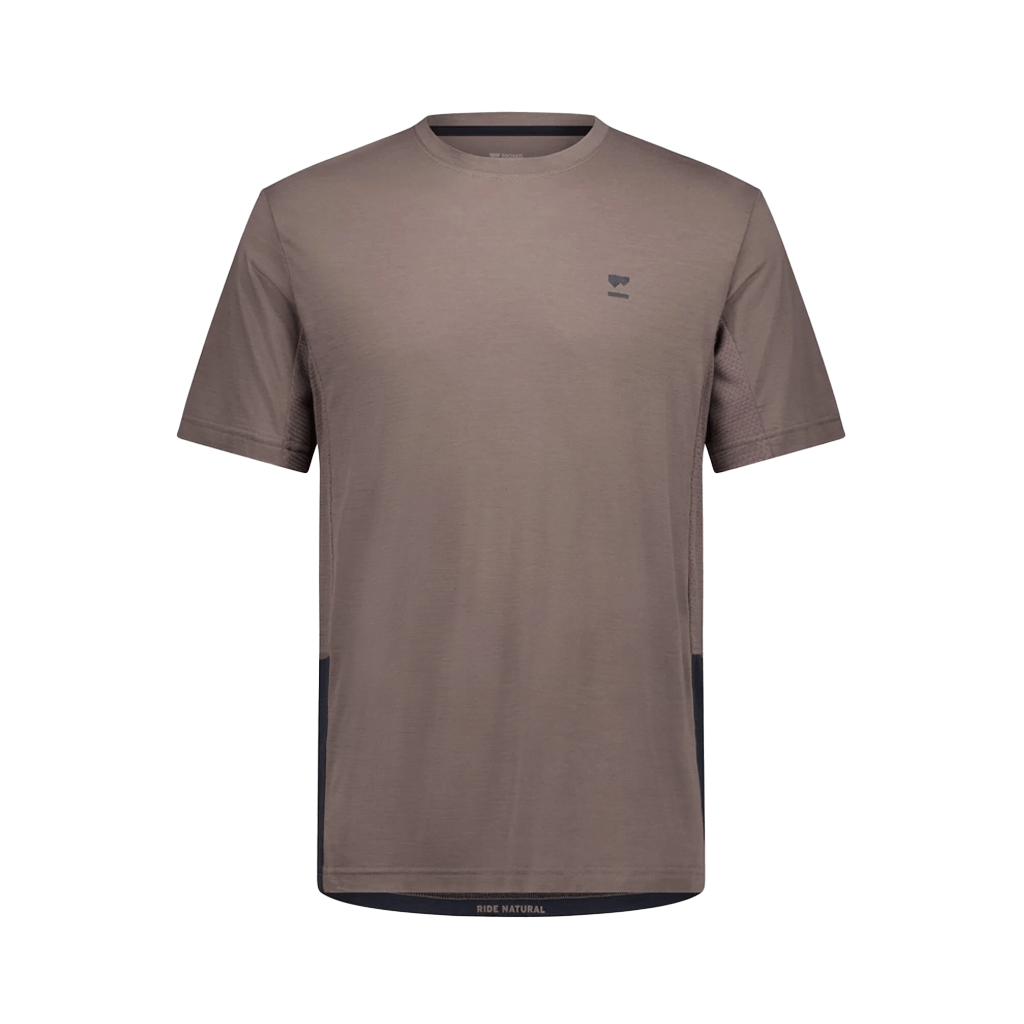 Jersey Mons Royale Mens Tarn Merino SS - Iron 9 - Genetik Sport