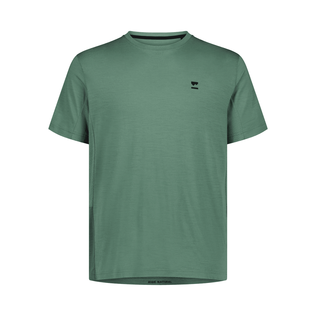 Jersey Mons Royale Mens Tarn Merino SS - Thyme / Cypress - Genetik Sport