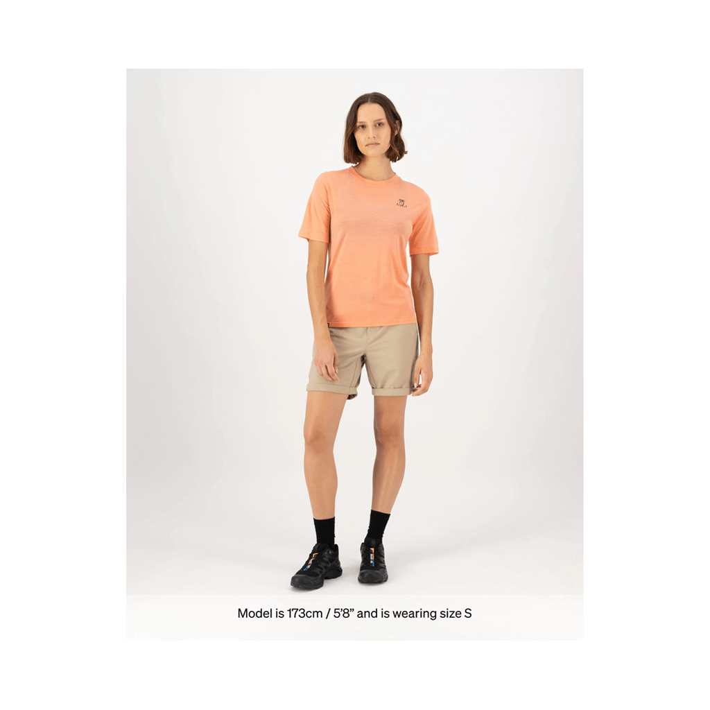 Jersey Mons Royale Womens Icon Merino SS Rad Things - Punch - Genetik Sport