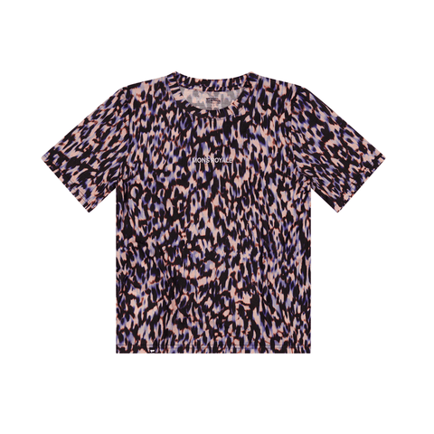 Jersey Mons Royale Womens Icon Merino SS - Rock Leopard - Genetik Sport