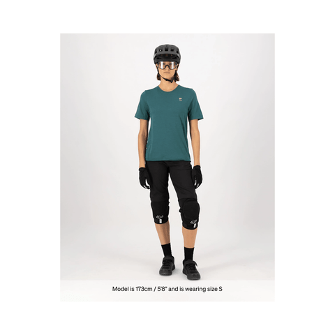 Jersey Mons Royale Womens Tarn Merino SS - Abyss - Genetik Sport