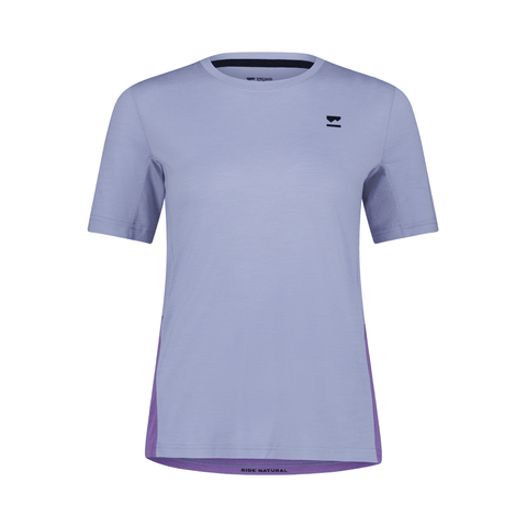 Jersey Mons Royale Womens Tarn Merino SS - Skyline / Bloom - Genetik Sport