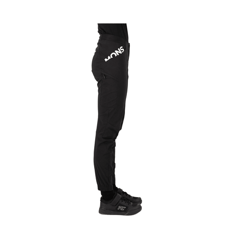 Pants Mons Royale Womens Diversion Merino Trail - Black - Genetik Sport