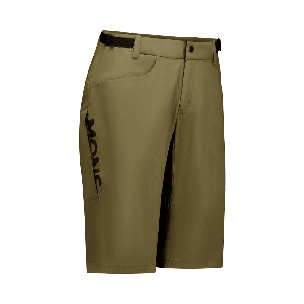 Shorts Mons Royale Mens Diversion Merino Trail Vert Lock Up - Dark Olive - Genetik Sport
