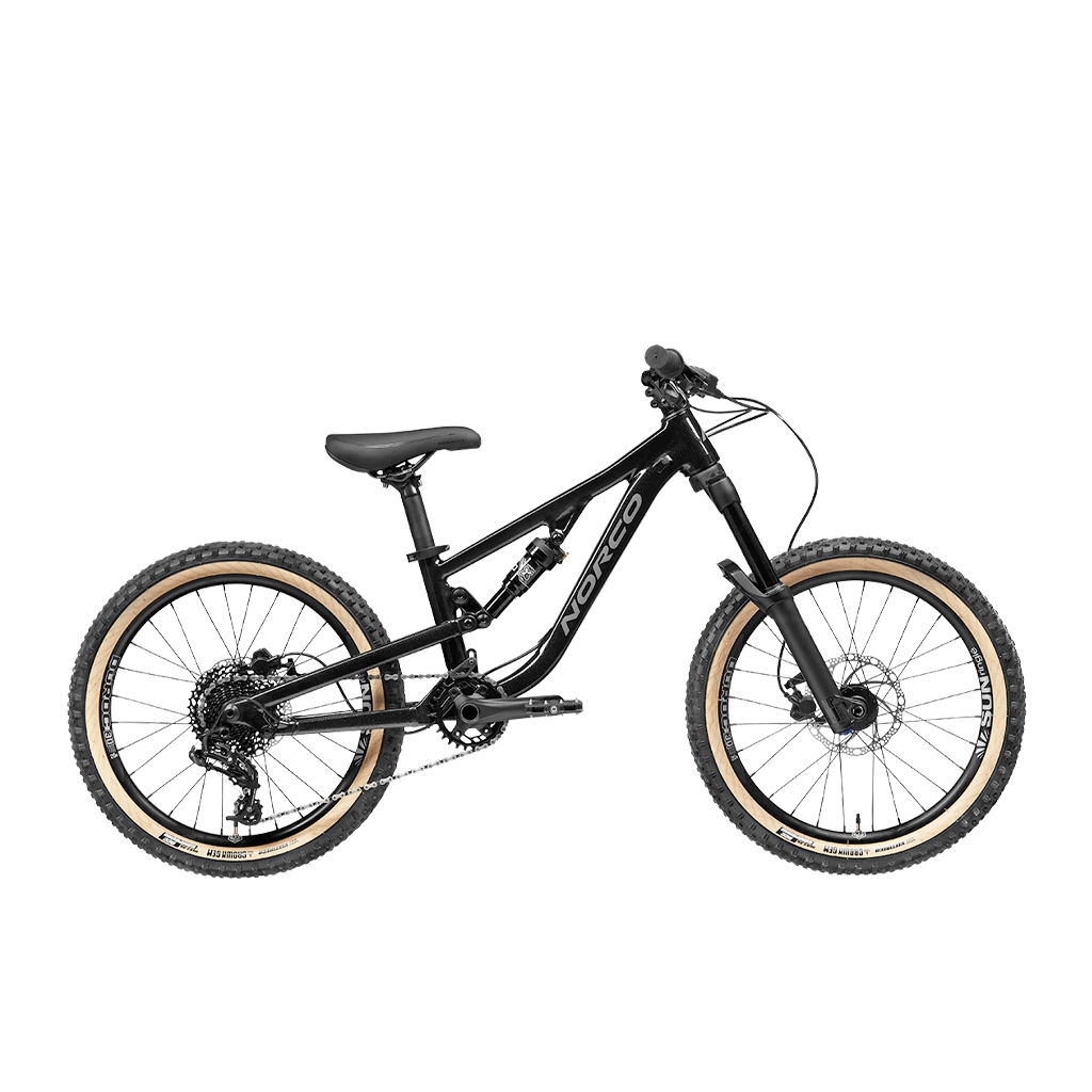 Bike Norco Fluid 2 FS 20" - Black/Grey - Genetik Sport