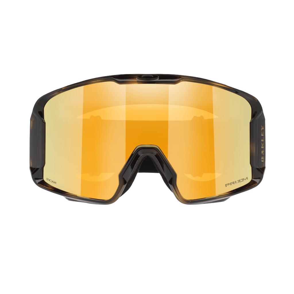 Goggles Oakley Line Miner L Brown Tortoise - Prizm Snow 24K - Genetik Sport