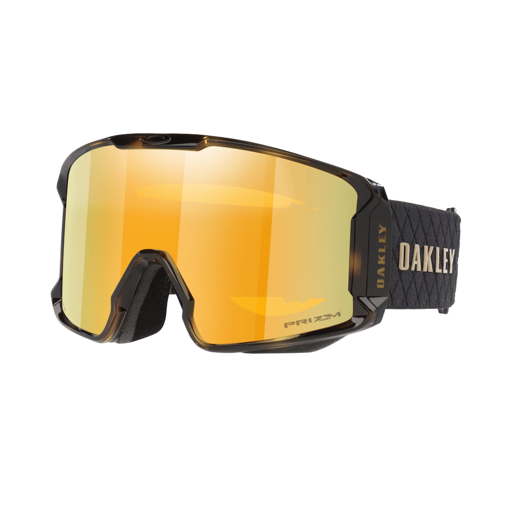 Goggles Oakley Line Miner L Brown Tortoise - Prizm Snow 24K - Genetik Sport