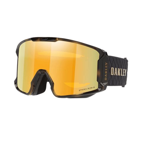 Goggles Oakley Line Miner L Brown Tortoise - Prizm Snow 24K - Genetik Sport