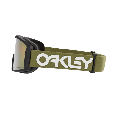 Goggles Oakley Line Miner M Black - Prizm Snow Sage Gold Iridium - Genetik Sport