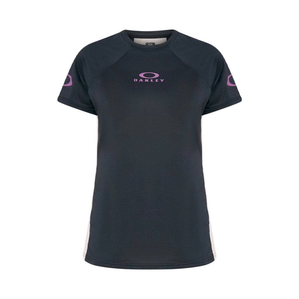 Jersey Oakley Womens Free Ride SS - Black/Grey - Genetik Sport
