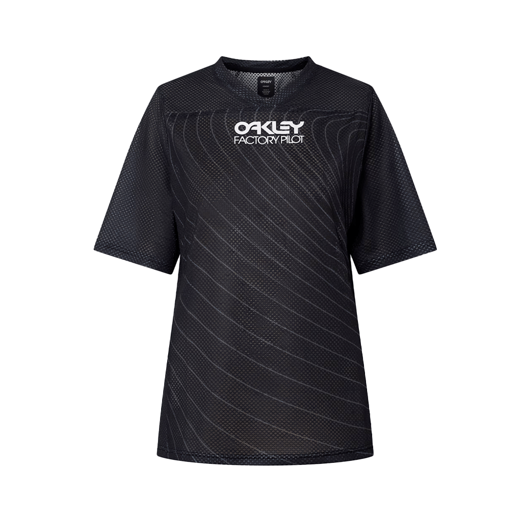 Jersey Womens Oakley Factory Pilot RC SS - Blackout - Genetik Sport