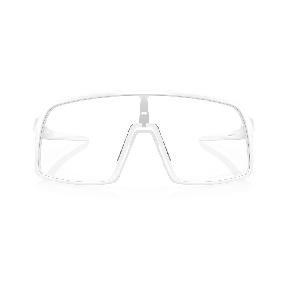Sunglasses Oakley Sutro Matte White - Clear Photochromic - Genetik Sport