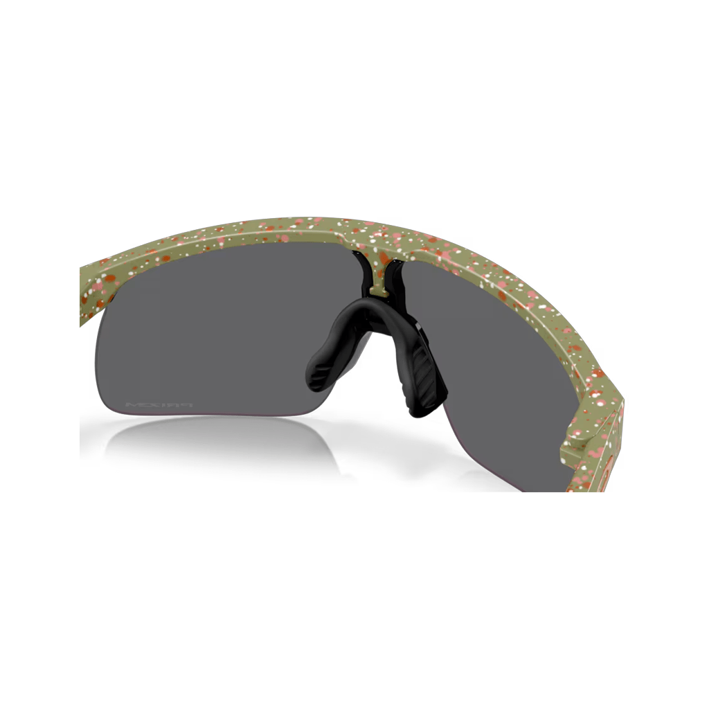 Sunglasses Oakley Youth Resistor Matte Fern Terrazzo - Prizm Black - Genetik Sport
