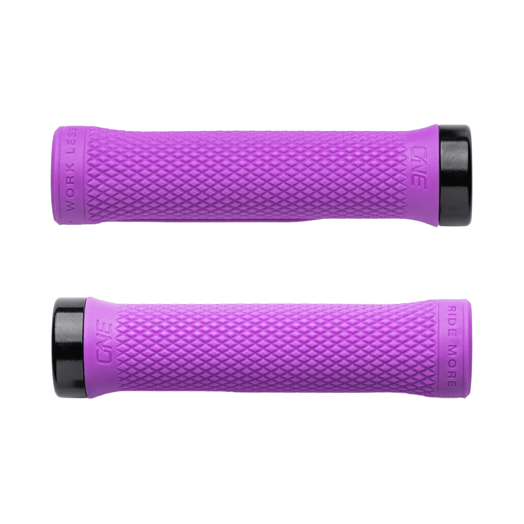 Grips OneUp Components Lock - On - Purple - Genetik Sport