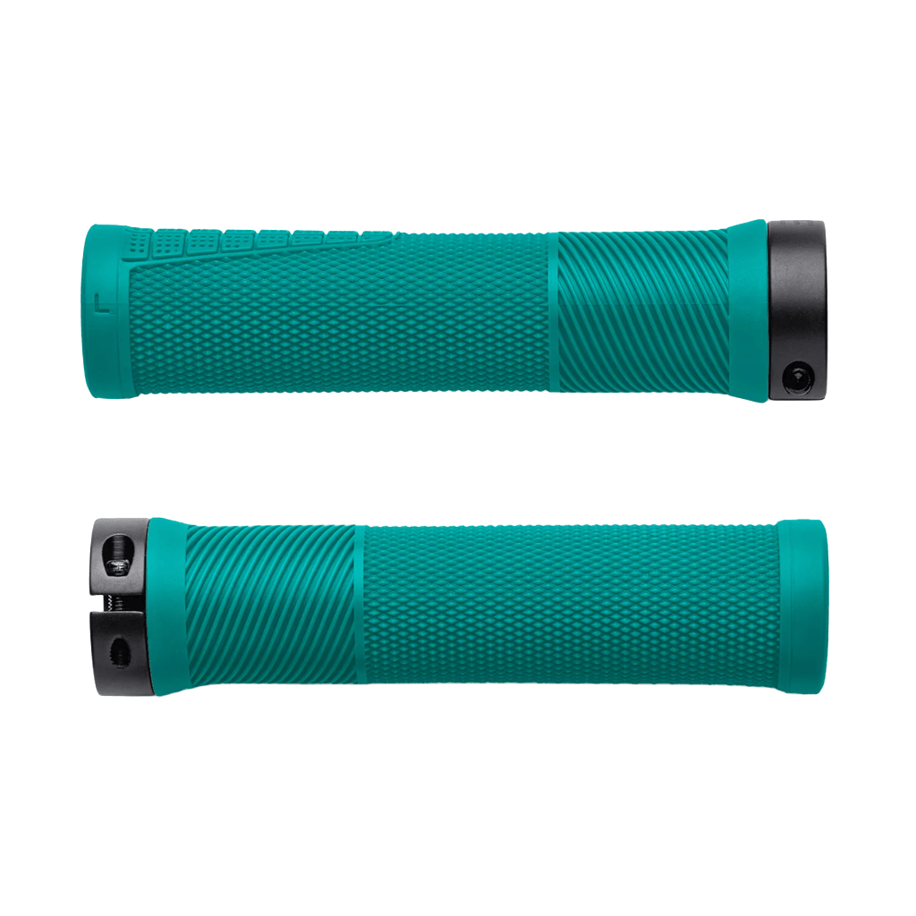 Grips OneUp Components Lock - On Thin - Turquoise - Genetik Sport