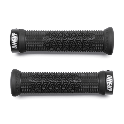 Grips OneUp Lock - On Jackson Goldstone Signature - Black - Genetik Sport