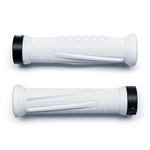 Grips OneUp Lock - On Jackson Goldstone Signature - White - Genetik Sport