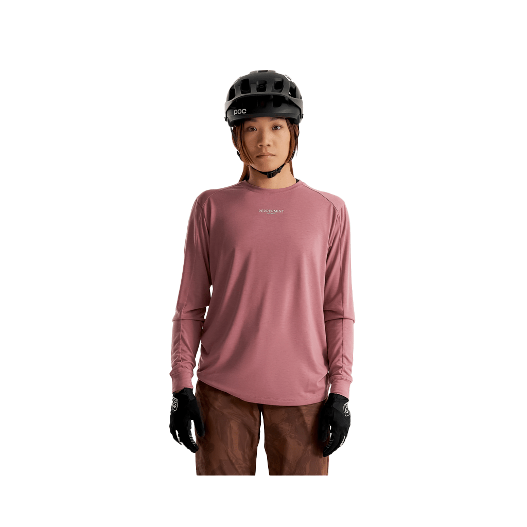 Jersey Peppermint Peak LS - Blush - Genetik Sport